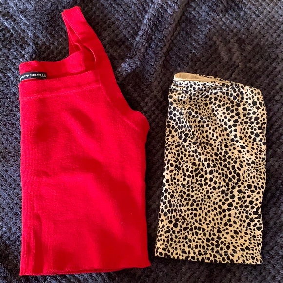 Red and Cheetah Tank Top Bundle - Picture 3 of 3